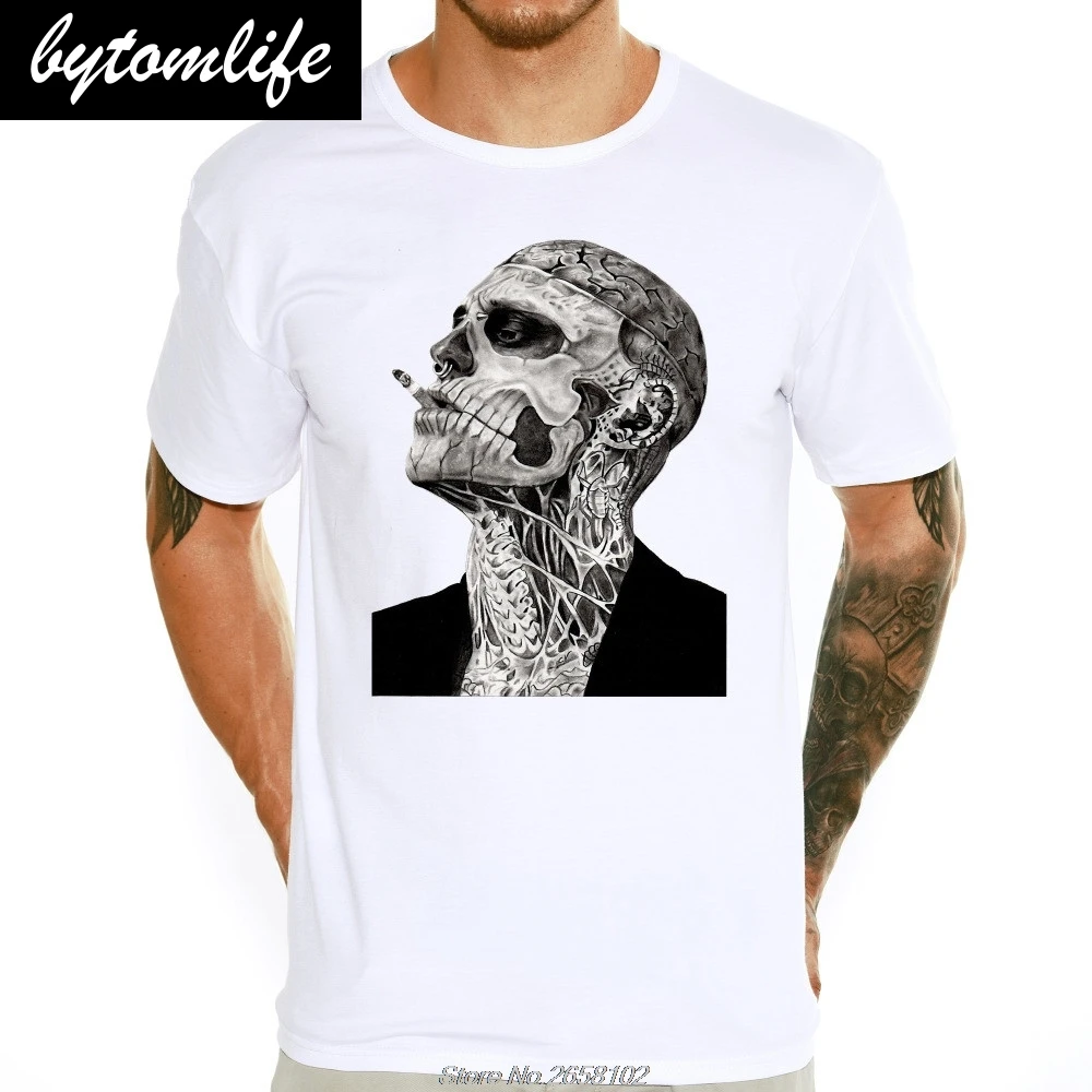 2019 Summer Men's Zombie Boy Printed T-Shirt Short Sleeve Male Boys Tops Hipster Fashion Design T Shirts Harajuku Streetwear
2019 Summer Men's Zombie Boy Printed T-Shirt Short Sleeve Male Boys Tops Hipster Fashion Design T Shirts Harajuku Streetwear
