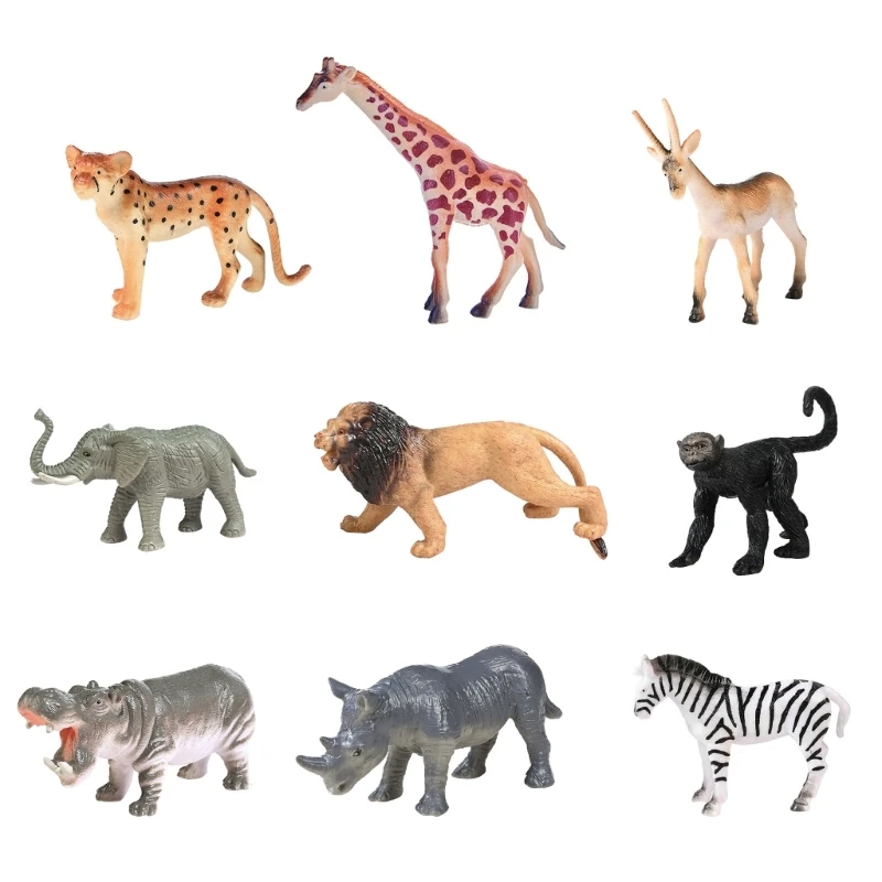 10pcs/set Wild Animals Zoo Plastic Models Simulation Lion Rhinos Model Action Figure Figurines Teaching Kids Toy
10pcs/set Wild Animals Zoo Plastic Models Simulation Lion Rhinos Model Action Figure Figurines Teaching Kids Toy