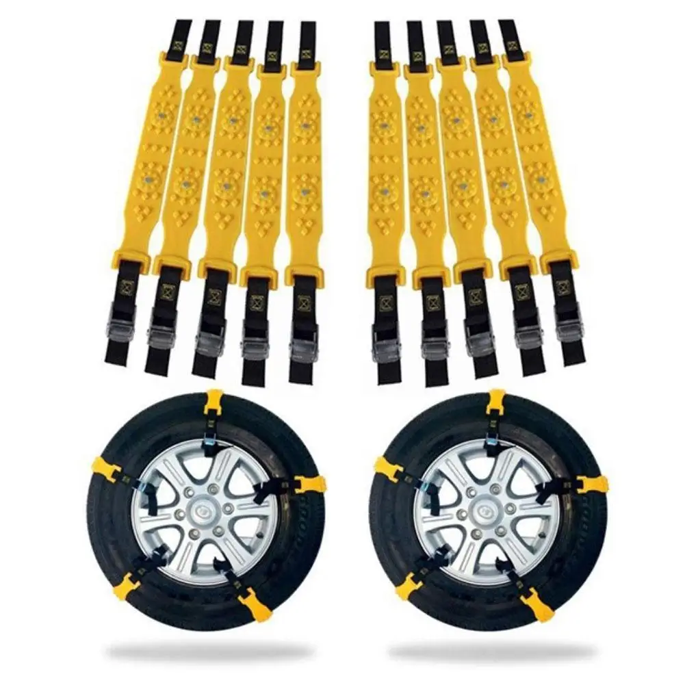 Car Tire Snow Chains Winter Snow Tire Chains Mud Tyre Anti-Skid Belts Emergency Driving Belts On Wheels For Car 10/1PCS Kit
Car Tire Snow Chains Winter Snow Tire Chains Mud Tyre Anti-Skid Belts Emergency Driving Belts On Wheels For Car 10/1PCS Kit