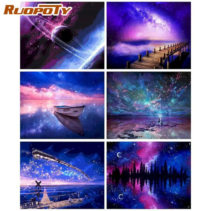 RUOPOTY Frame Acrylic Paint By Numbers For Adults Drawing By Numbers Starry Sky Handiwork Home Decor Picture Artwork
RUOPOTY Frame Acrylic Paint By Numbers For Adults Drawing By Numbers Starry Sky Handiwork Home Decor Picture Artwork