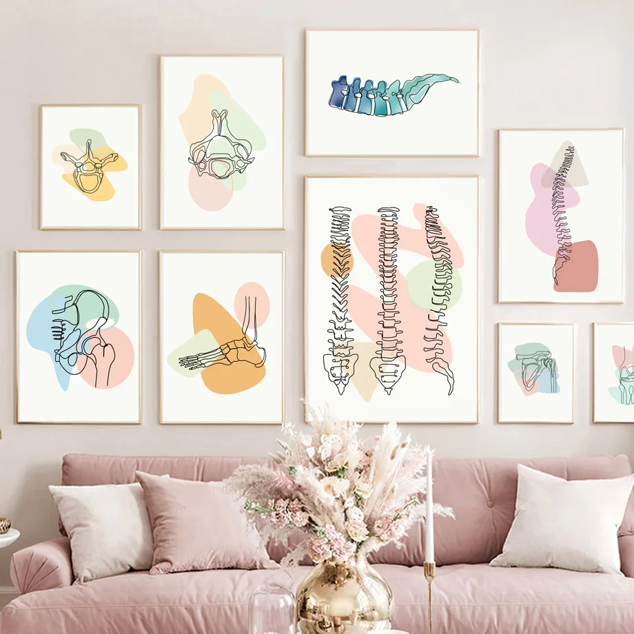 Skeleton Lumbar Pelvis Spine Human Anatomy Medical Wall Art Canvas Painting Nordic Poster And Print Wall Picture For Clinic Deco
Skeleton Lumbar Pelvis Spine Human Anatomy Medical Wall Art Canvas Painting Nordic Poster And Print Wall Picture For Clinic Deco