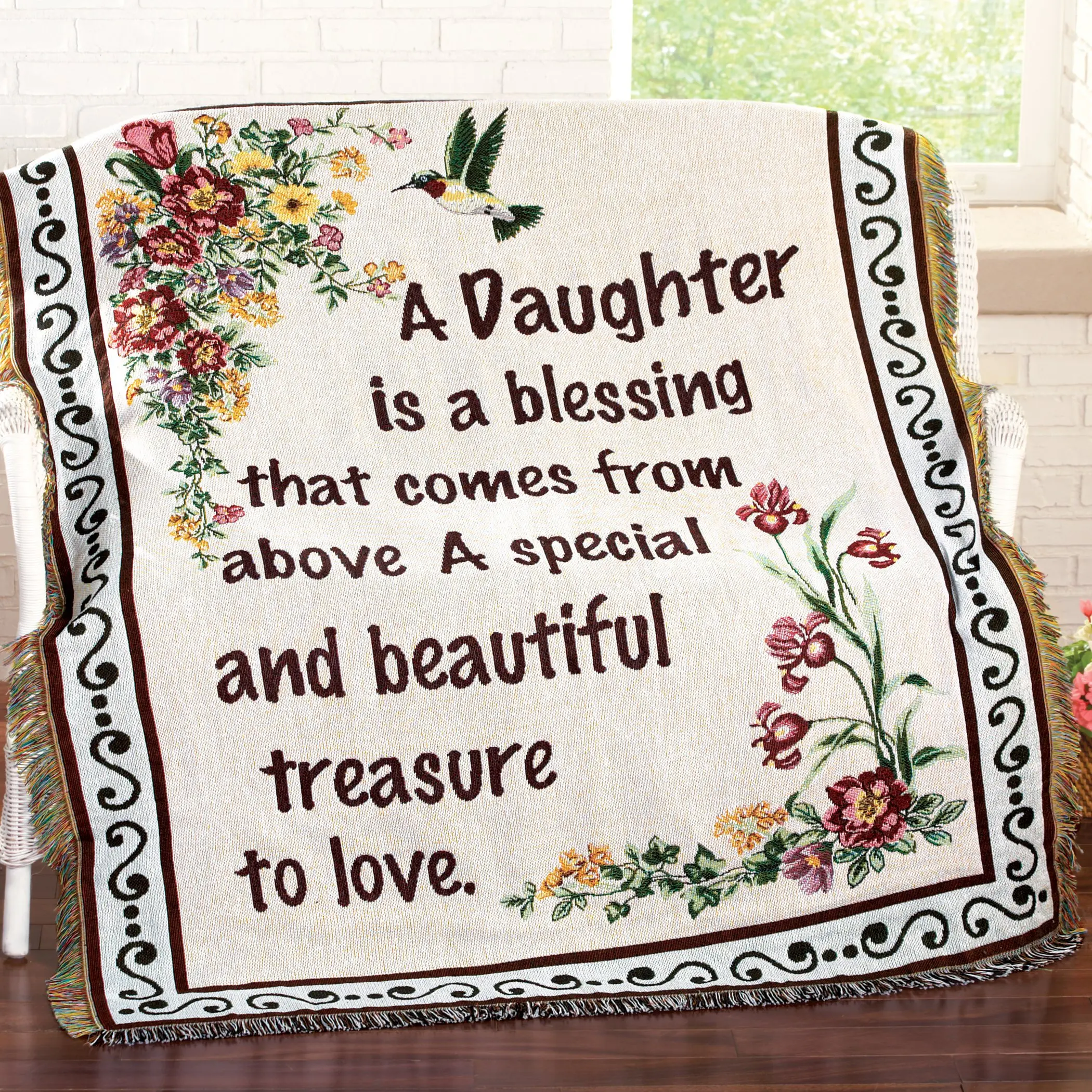 Treasure Blessings Throw Blanket, Daughter Blanket For Sofa Bed Cover Fluffy Soft Bedspread On The Bed
Treasure Blessings Throw Blanket, Daughter Blanket For Sofa Bed Cover Fluffy Soft Bedspread On The Bed