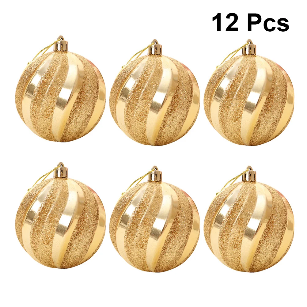 12 Pcs Christmas Ball Pendant Glitter Balls Tree Decorations Thread Ornament Hanging Pink
12 Pcs Christmas Ball Pendant Glitter Balls Tree Decorations Thread Ornament Hanging Pink