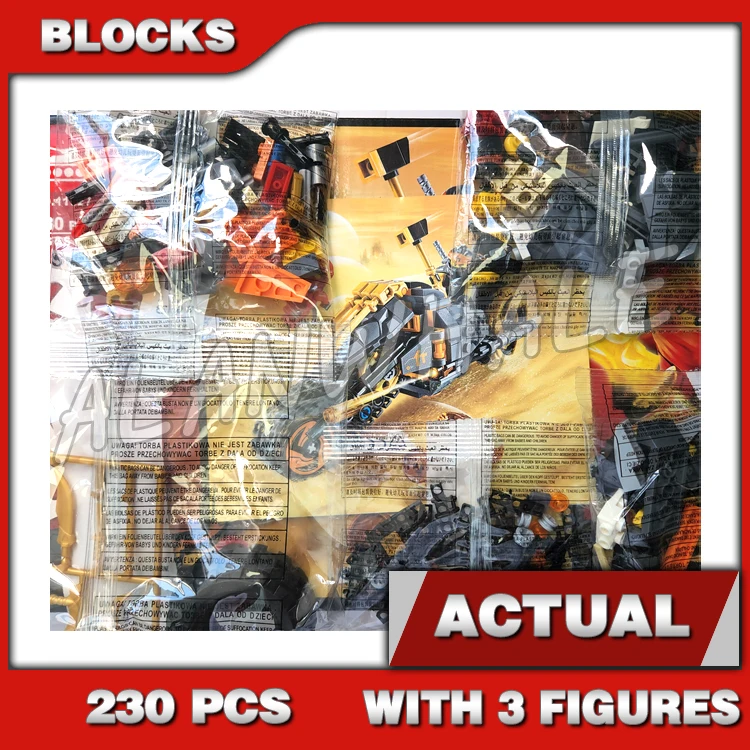 230pcs Shinobi Cole's Armored Dirt Bike Destroyer's Scimitar 11327 Building Blocks Children Sets Compatible With Model
230pcs Shinobi Cole's Armored Dirt Bike Destroyer's Scimitar 11327 Building Blocks Children Sets Compatible With Model