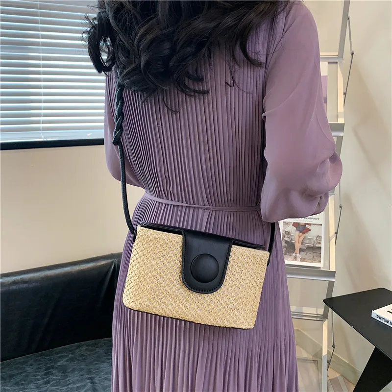 Women Shoulder Bags Straw Bags Summer Weave Crossbody Bag Beach Satchel Bags
Women Shoulder Bags Straw Bags Summer Weave Crossbody Bag Beach Satchel Bags