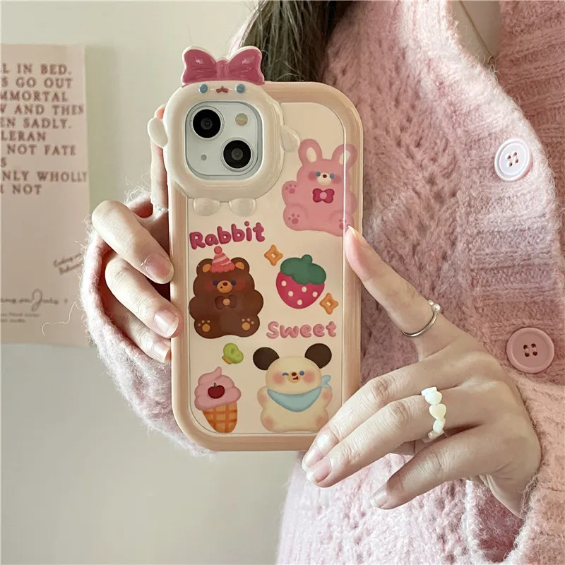 Cute Sweet Lover Rabbites Silicone Phone Case For iPhone 14 14Pro Max 11Pro 12 12Pro 13 13Pro Max Full Protection TPU Back Cover
Cute Sweet Lover Rabbites Silicone Phone Case For iPhone 14 14Pro Max 11Pro 12 12Pro 13 13Pro Max Full Protection TPU Back Cover