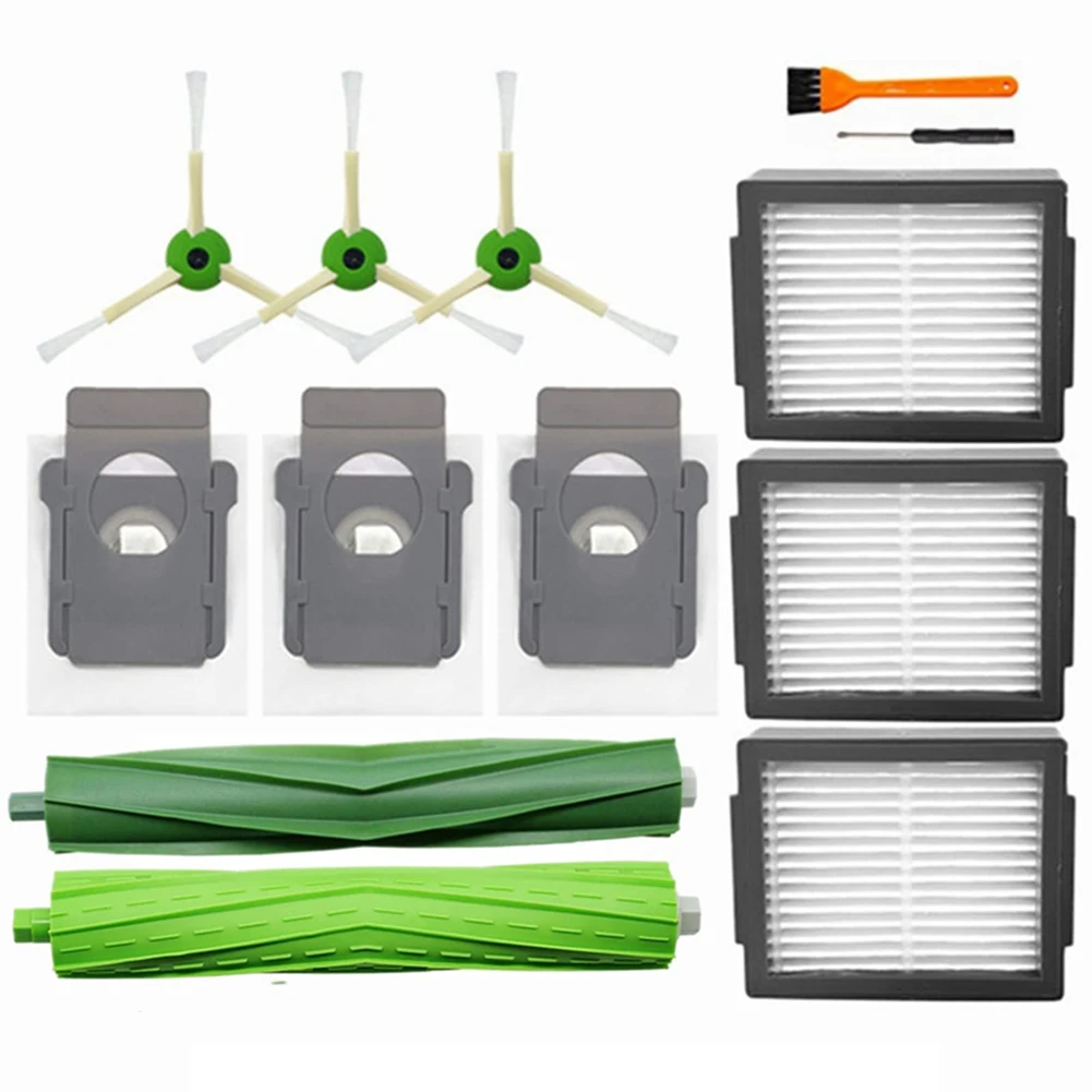 Roller Brush Side Brush HEPA Filter Dust Bag Replacement for IRobot Roomba I3 I7 I4 E5 E6 J7 Plus Robot Vacuum Cleaner
Roller Brush Side Brush HEPA Filter Dust Bag Replacement for IRobot Roomba I3 I7 I4 E5 E6 J7 Plus Robot Vacuum Cleaner