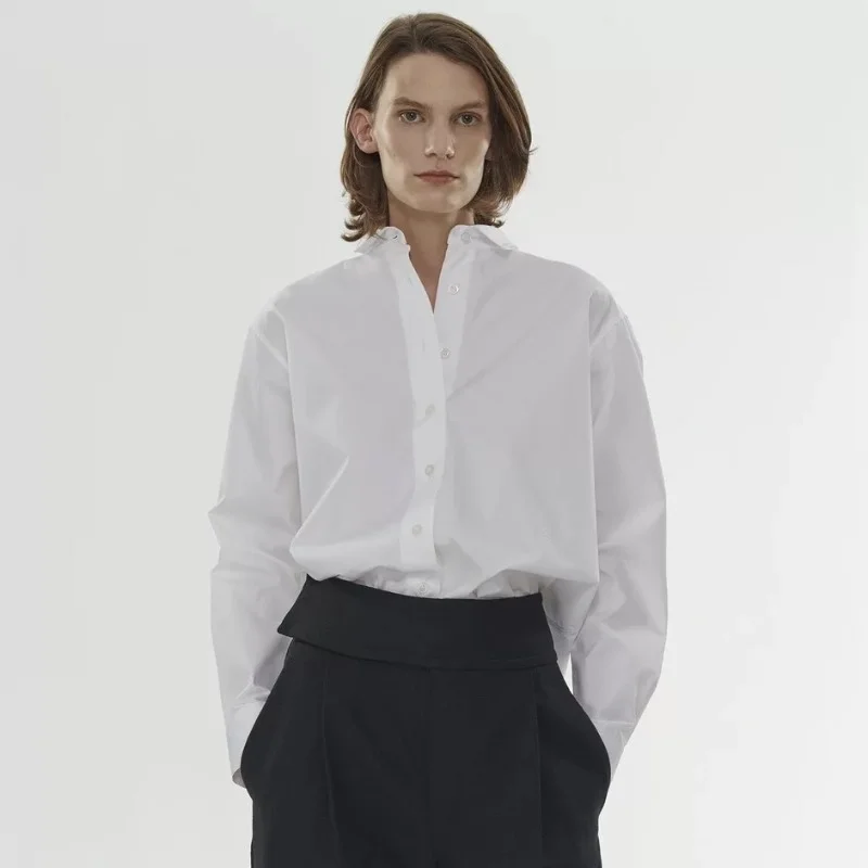 Totem* Spring/Summer Women Shirt Blouse Cotton Embroidered Turndown Collar Casual Single-Breasted Vintage Oversize Shirts Tops
Totem* Spring/Summer Women Shirt Blouse Cotton Embroidered Turndown Collar Casual Single-Breasted Vintage Oversize Shirts Tops