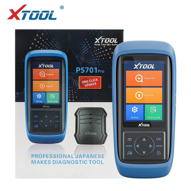 XTOOL PS701Pro Professional Diagnostic Tool for Japanese car with Active test for Isuzu for Toyota/Kia online update Bluetooth
XTOOL PS701Pro Professional Diagnostic Tool for Japanese car with Active test for Isuzu for Toyota/Kia online update Bluetooth