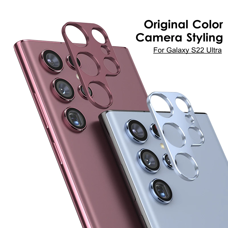 Metal Camera Lens Protector For Samsung Galaxy S22 Ultra Aluminum Alloy Ring Anti Scratch Cover For Samsung S22 Plus
Metal Camera Lens Protector For Samsung Galaxy S22 Ultra Aluminum Alloy Ring Anti Scratch Cover For Samsung S22 Plus