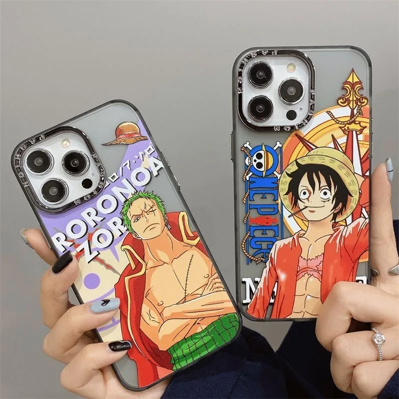 Anime Fashion One Piece Roronoa Zoro Luffy Phone Cases For iPhone 14 13 12 11 Pro Max Men And Women Anti-drop Soft Back Cover
Anime Fashion One Piece Roronoa Zoro Luffy Phone Cases For iPhone 14 13 12 11 Pro Max Men And Women Anti-drop Soft Back Cover
