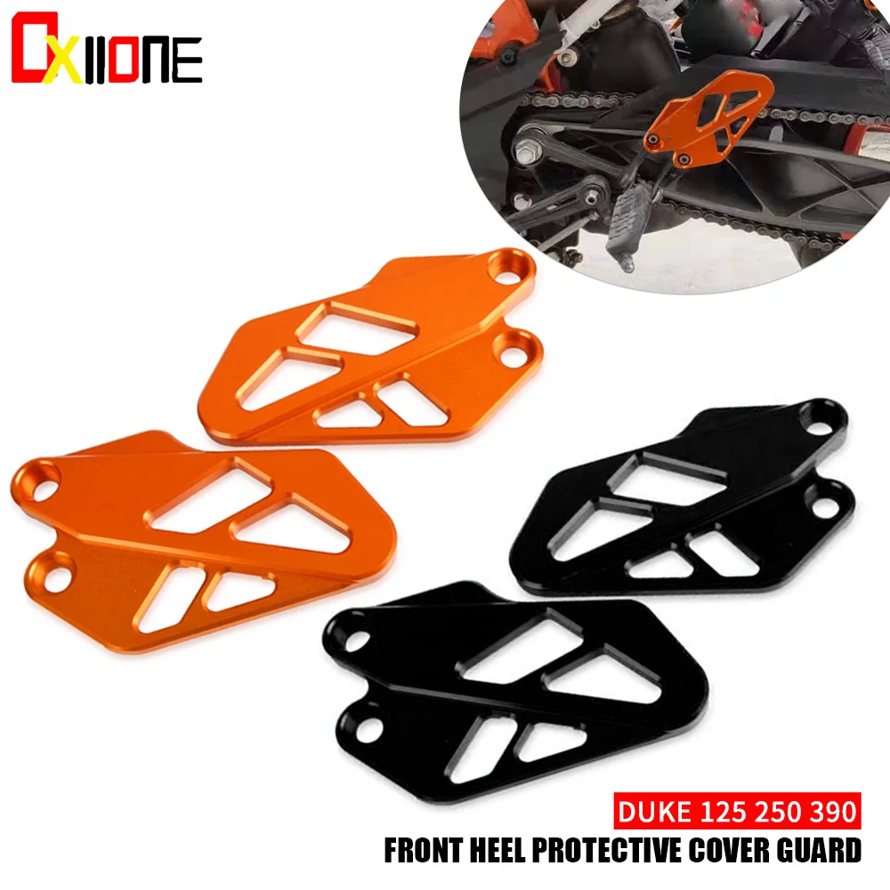 Front Heel Protective Cover Guard FOR DUKE 125 250 390 2017 2018 2019 Motorcycle accessories Brake cylinder guard 
Front Heel Protective Cover Guard FOR DUKE 125 250 390 2017 2018 2019 Motorcycle accessories Brake cylinder guard