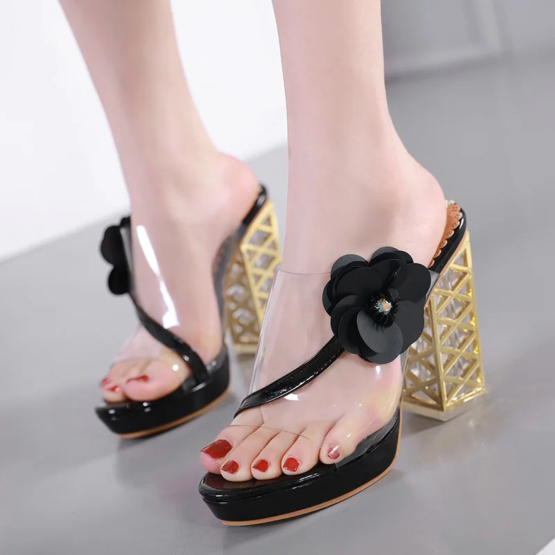 Fashion Woman's Slippers High Heels Women's Sandals Thick Sole Platform Shoes Luxury Sandal Summer 2022 Shoe Ladies Chunky Heel
Fashion Woman's Slippers High Heels Women's Sandals Thick Sole Platform Shoes Luxury Sandal Summer 2022 Shoe Ladies Chunky Heel