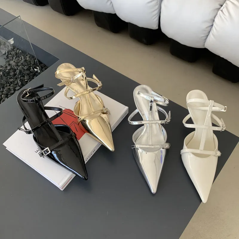 Spring New Gold Silver Pumps Women Fashion Pointed Ladies Elegant Thin High Heel Hollow Out Dress Sandalias De Mujer
Spring New Gold Silver Pumps Women Fashion Pointed Ladies Elegant Thin High Heel Hollow Out Dress Sandalias De Mujer