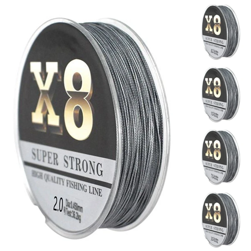 8Strands Braided PE Fishing Line 100M Strong Multifilament Fishing Line For Snake-Head Fishing Accessories
8Strands Braided PE Fishing Line 100M Strong Multifilament Fishing Line For Snake-Head Fishing Accessories