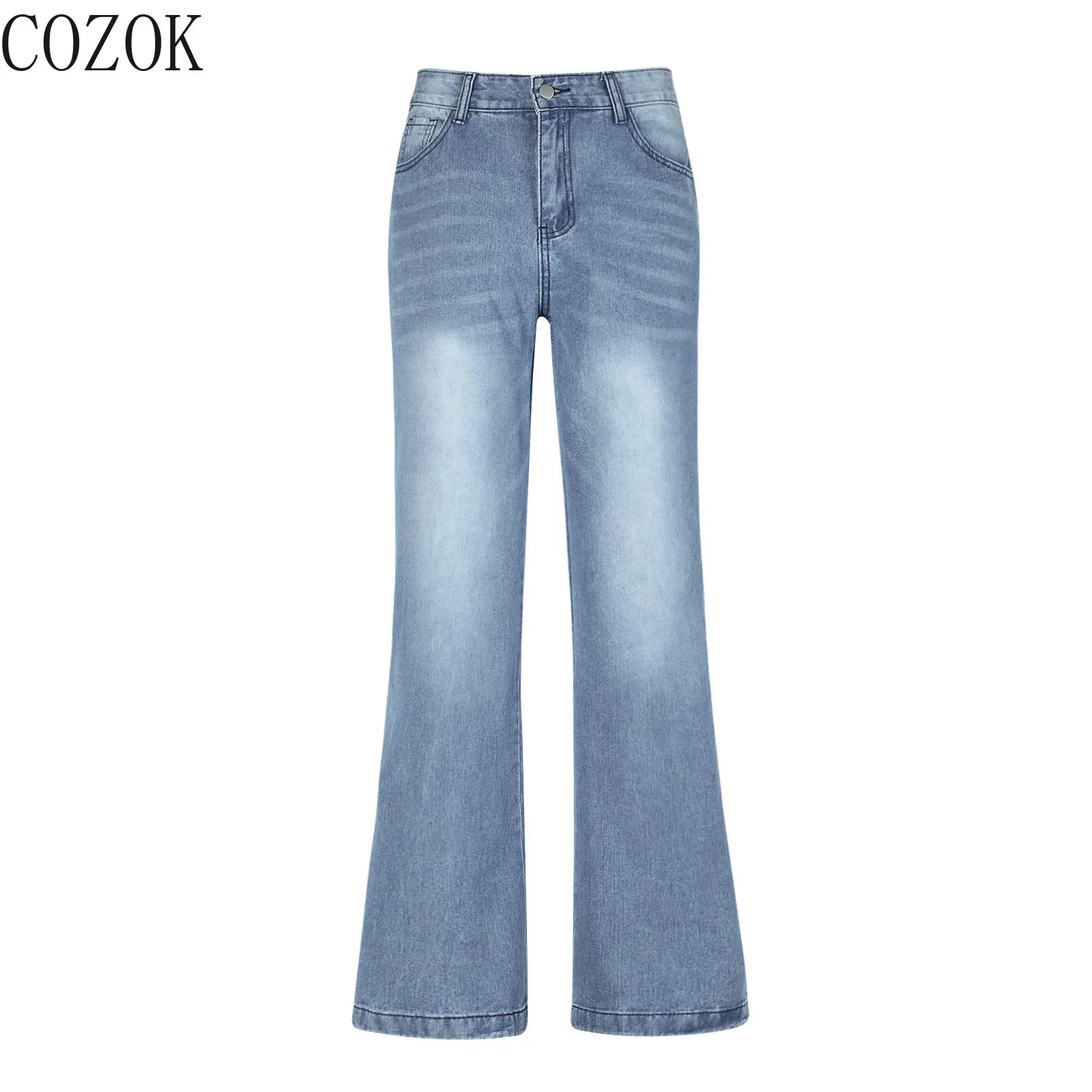 European and American 2022 High Waist Loose Wide Legs Women's Jeans Mopping Jeans New
European and American 2022 High Waist Loose Wide Legs Women's Jeans Mopping Jeans New