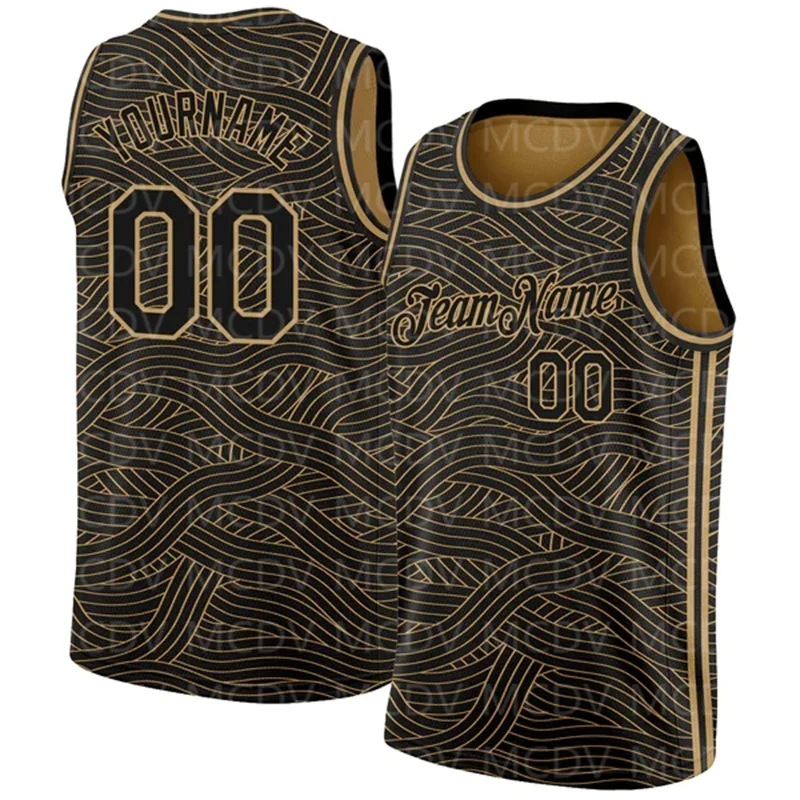 Custom Black Old Gold Authentic City Edition Basketball Jersey 3D Print Team Name Number Vest Game Practice Clothes Adult/Youth
Custom Black Old Gold Authentic City Edition Basketball Jersey 3D Print Team Name Number Vest Game Practice Clothes Adult/Youth