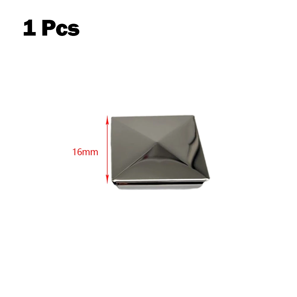 Post Cap Stainless Steel To Steel Galvanized Cover Cap Pyramid Garden Fence Supply Stakes Square Sealing Cover Square Tube Plug
Post Cap Stainless Steel To Steel Galvanized Cover Cap Pyramid Garden Fence Supply Stakes Square Sealing Cover Square Tube Plug