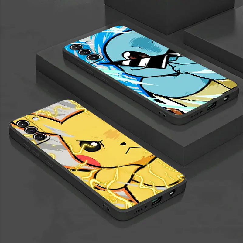 Silicone Case For Samsung Galaxy S22 Ultra S21 S20 S10 S9 S8 Plus FE Note 20 10 9 8 S10e Phone Cover Lightning Pikachu Squirtle
Silicone Case For Samsung Galaxy S22 Ultra S21 S20 S10 S9 S8 Plus FE Note 20 10 9 8 S10e Phone Cover Lightning Pikachu Squirtle