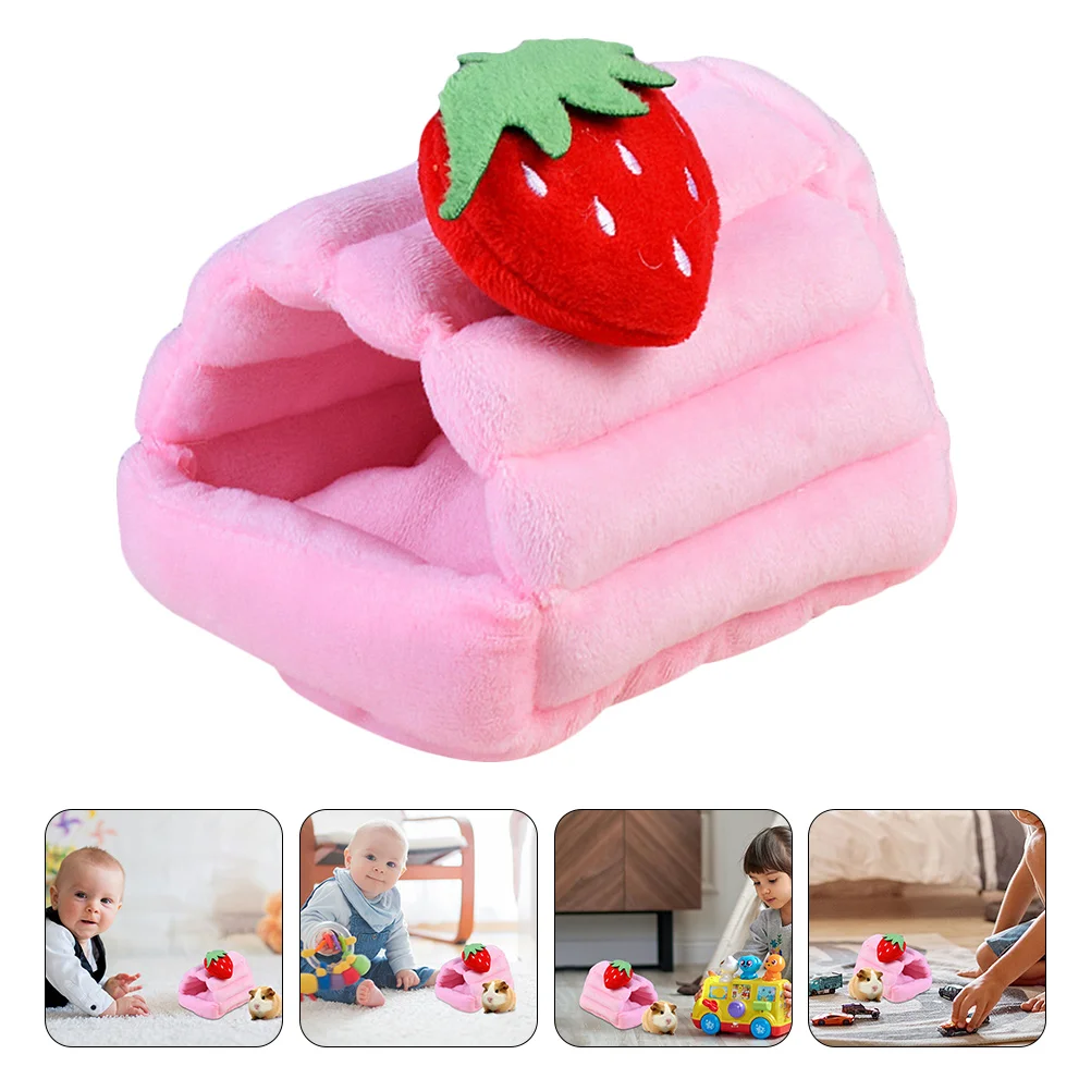 Bed Hamster Pet House Cushion Cave Guinea Hedgehog Cage Hideout Warm Beds Rabbit Strawberry Supplies Rest Sleeping Winter Cages
Bed Hamster Pet House Cushion Cave Guinea Hedgehog Cage Hideout Warm Beds Rabbit Strawberry Supplies Rest Sleeping Winter Cages