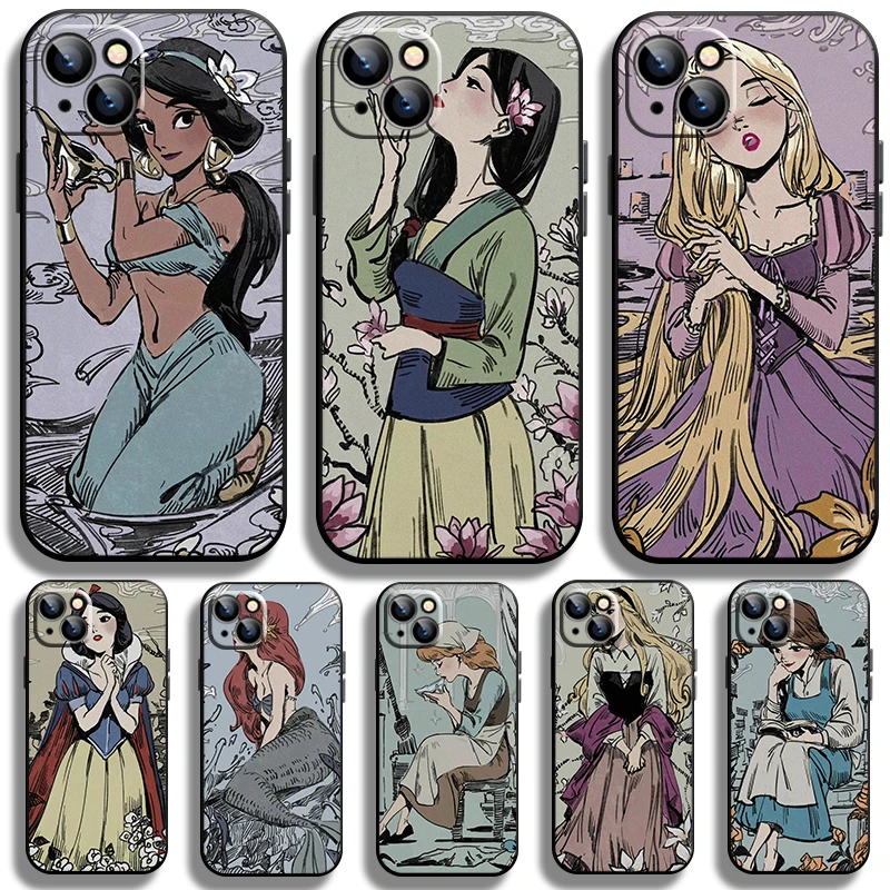 Disney Princess Case for Apple iPhone 14 13 12 Pro Max Mini 11 Pro XS Max X XR 7 8 Plus SE2020 TPU Black Phone Cover Coque Shell
Disney Princess Case for Apple iPhone 14 13 12 Pro Max Mini 11 Pro XS Max X XR 7 8 Plus SE2020 TPU Black Phone Cover Coque Shell
