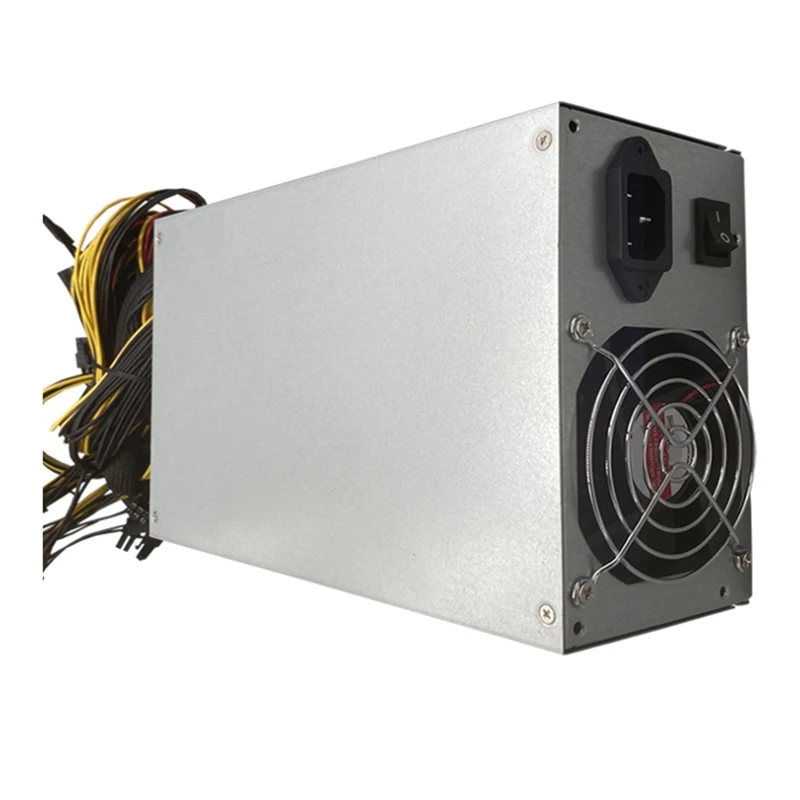 2000W Server Power Supply 180V-260V ETH Bitcoin Mining Power Supply 90% Efficiency Support 8 GPU Card Riser Antminer
2000W Server Power Supply 180V-260V ETH Bitcoin Mining Power Supply 90% Efficiency Support 8 GPU Card Riser Antminer