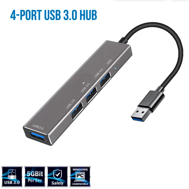 YUCUN USB HUB 3 0 Usb C Hub 4 Ports Multi Splitter USB Adapter Expander For Macbook Pro Laptop Desktop Pad PC Accessories
YUCUN USB HUB 3 0 Usb C Hub 4 Ports Multi Splitter USB Adapter Expander For Macbook Pro Laptop Desktop Pad PC Accessories