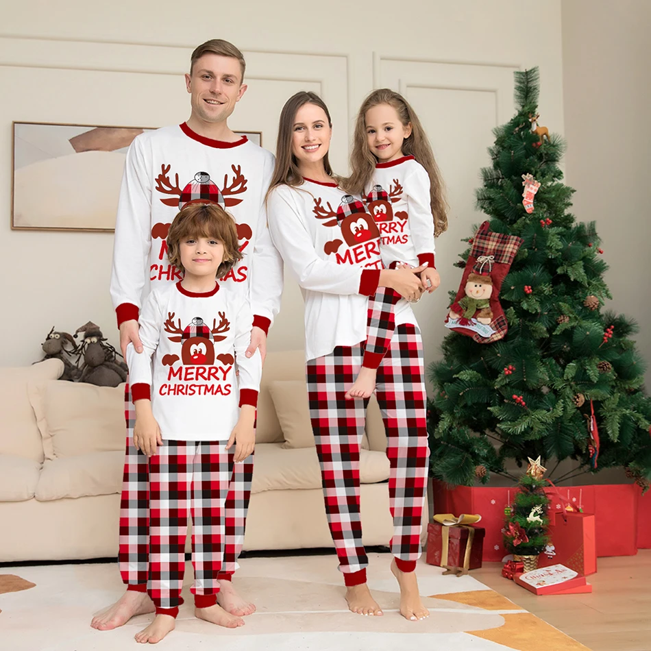 2023 Family Christmas Pajamas Matching Set Deer Adult Kid Baby Dog Xmas Family Matching Outfits Family Pyjamas Clothes Homewear
2023 Family Christmas Pajamas Matching Set Deer Adult Kid Baby Dog Xmas Family Matching Outfits Family Pyjamas Clothes Homewear