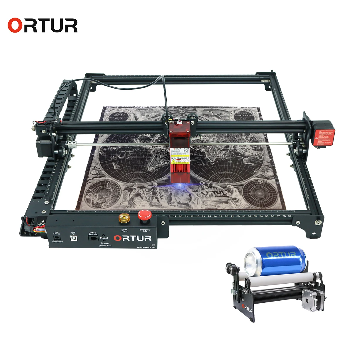 Ortur Laser Master 2 Pro S2 20W Eye-Protection Cnc Engraver Mini Home Cutter Printer Router Yrr Laser Engraving Machine
Ortur Laser Master 2 Pro S2 20W Eye-Protection Cnc Engraver Mini Home Cutter Printer Router Yrr Laser Engraving Machine