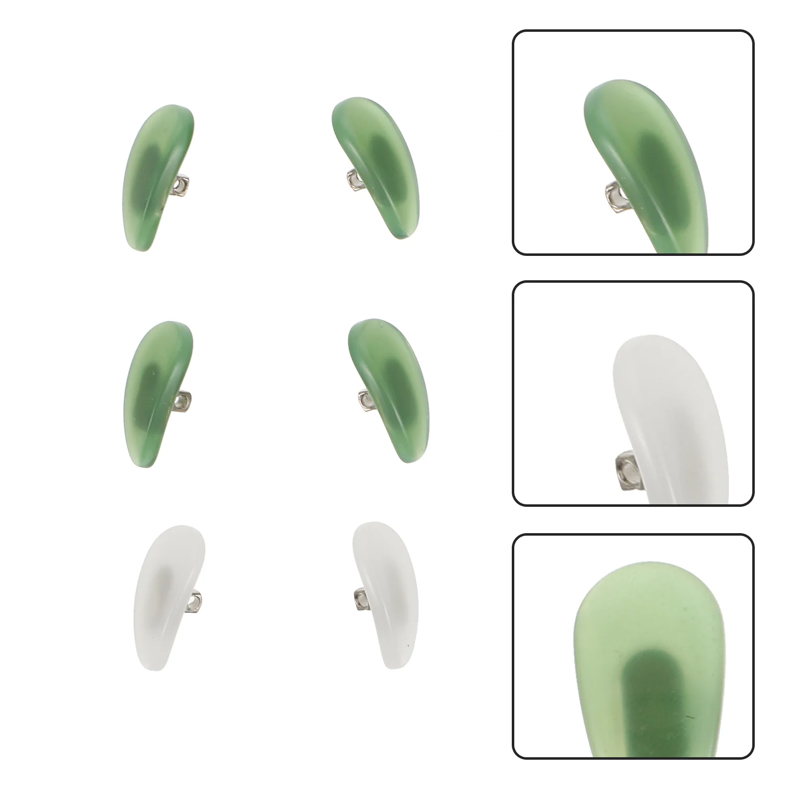 Nose Glasses Padsbridge Padcushion Guards Nosepad Replacementin Skid Glass Pushsilicone Eyeglasses Snap
Nose Glasses Padsbridge Padcushion Guards Nosepad Replacementin Skid Glass Pushsilicone Eyeglasses Snap