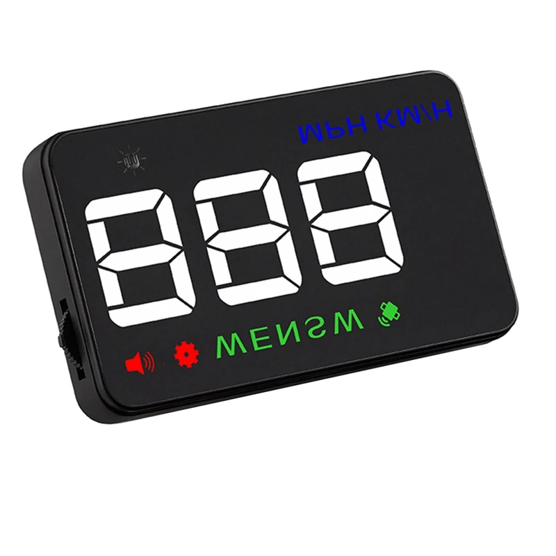 A5 Universal HUD GPS Satellite Head-Up Display Overspeed Warning Voltage Alarm For All Car And Trucks
A5 Universal HUD GPS Satellite Head-Up Display Overspeed Warning Voltage Alarm For All Car And Trucks