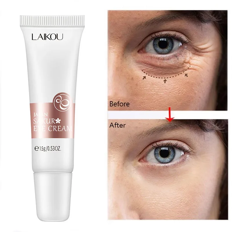 Sakura Wrinkle Remover Eye Cream Nicotinamide Remove Dark Circles Fine Lines Anti-Aging Anti-Puffiness Brighten Eyes Skin Care
Sakura Wrinkle Remover Eye Cream Nicotinamide Remove Dark Circles Fine Lines Anti-Aging Anti-Puffiness Brighten Eyes Skin Care