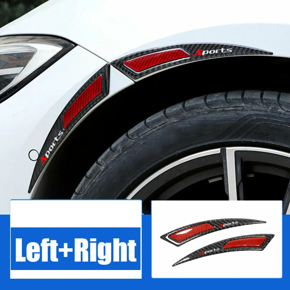 2x Black Carbon Fiber Car Body Wheel Eyebrow Protector Strips Fender Arch Trim Sticker Mouldings Decorative Strip
2x Black Carbon Fiber Car Body Wheel Eyebrow Protector Strips Fender Arch Trim Sticker Mouldings Decorative Strip