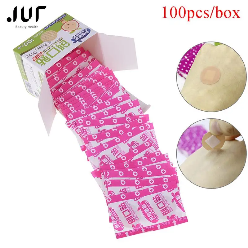100 Pcs/pack Diameter 22mm Waterproof Breathable Round Band Aid Adhesive Bandages First Aid Kit For Adults Kids
100 Pcs/pack Diameter 22mm Waterproof Breathable Round Band Aid Adhesive Bandages First Aid Kit For Adults Kids