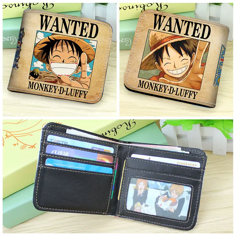 Короткий кошелек Luffy из ПУ для мальчиков и девочек из аниме, один предмет, подарок для парня
Короткий кошелек Luffy из ПУ для мальчиков и девочек из аниме, один предмет, подарок для парня