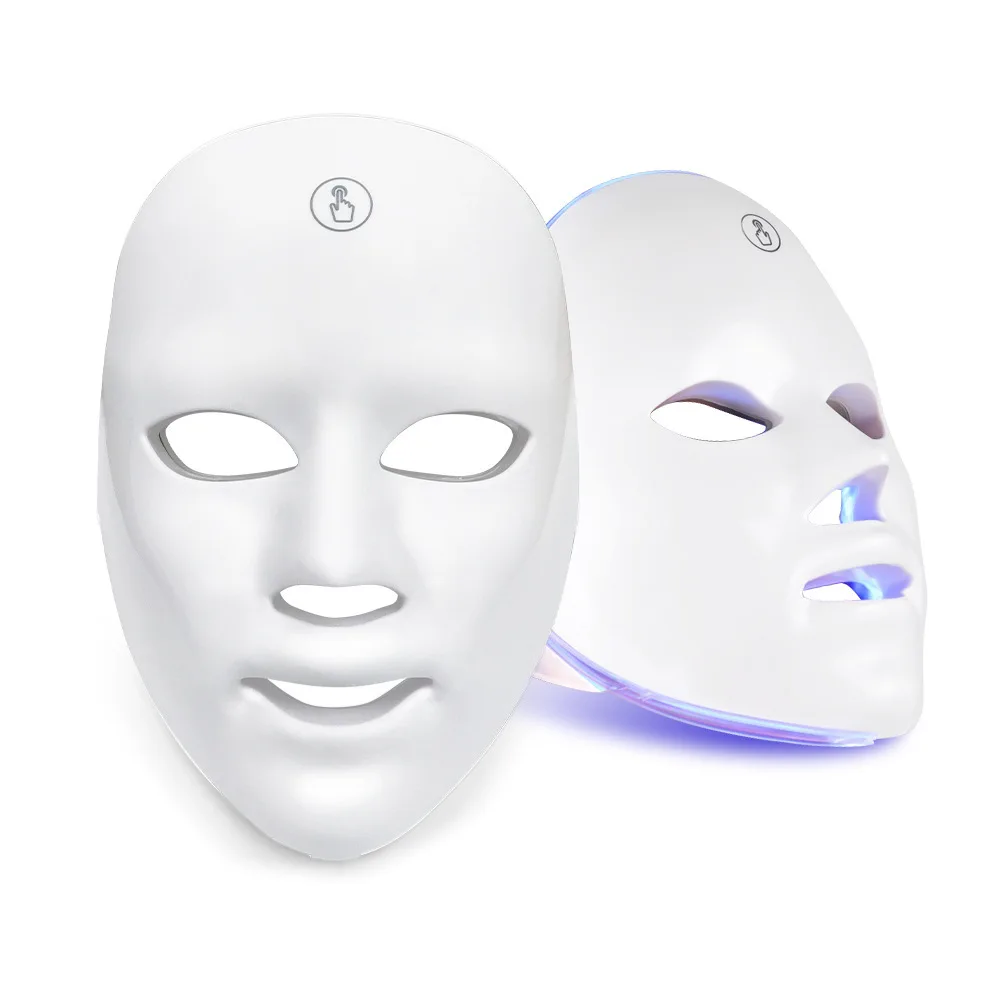 7 Colors Light LED Facial Mask Skin Rejuvenation LED Mask Phototherapy Face Care Beauty Anti Acne Whitening Wrinkle Removal Mask
7 Colors Light LED Facial Mask Skin Rejuvenation LED Mask Phototherapy Face Care Beauty Anti Acne Whitening Wrinkle Removal Mask
