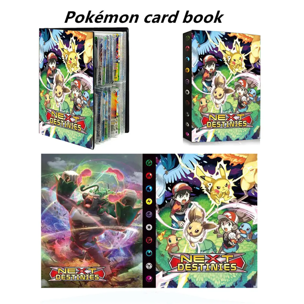 240Pcs Pokemon English Box Celebration Card Album Book Vmax Game Card Holder Binder Anime Game Card Collection Toys Gift
240Pcs Pokemon English Box Celebration Card Album Book Vmax Game Card Holder Binder Anime Game Card Collection Toys Gift