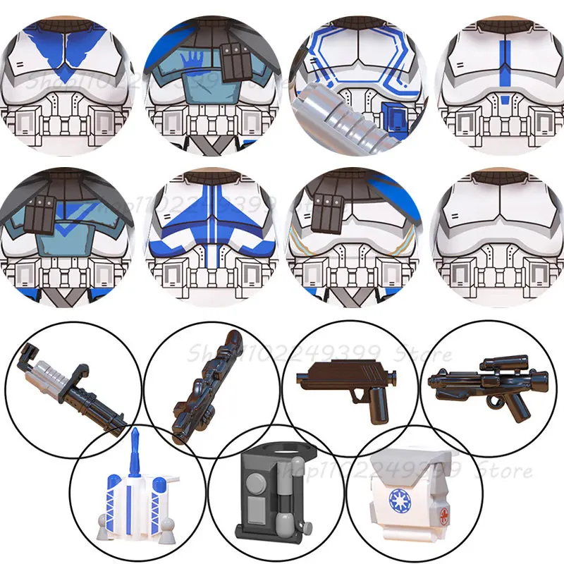 WM6126 Disney Building Blocks Clone Trooper Bricks Anime Mini Action Figures Heads Educational Assembly Toy Kids Birthday Gift
WM6126 Disney Building Blocks Clone Trooper Bricks Anime Mini Action Figures Heads Educational Assembly Toy Kids Birthday Gift