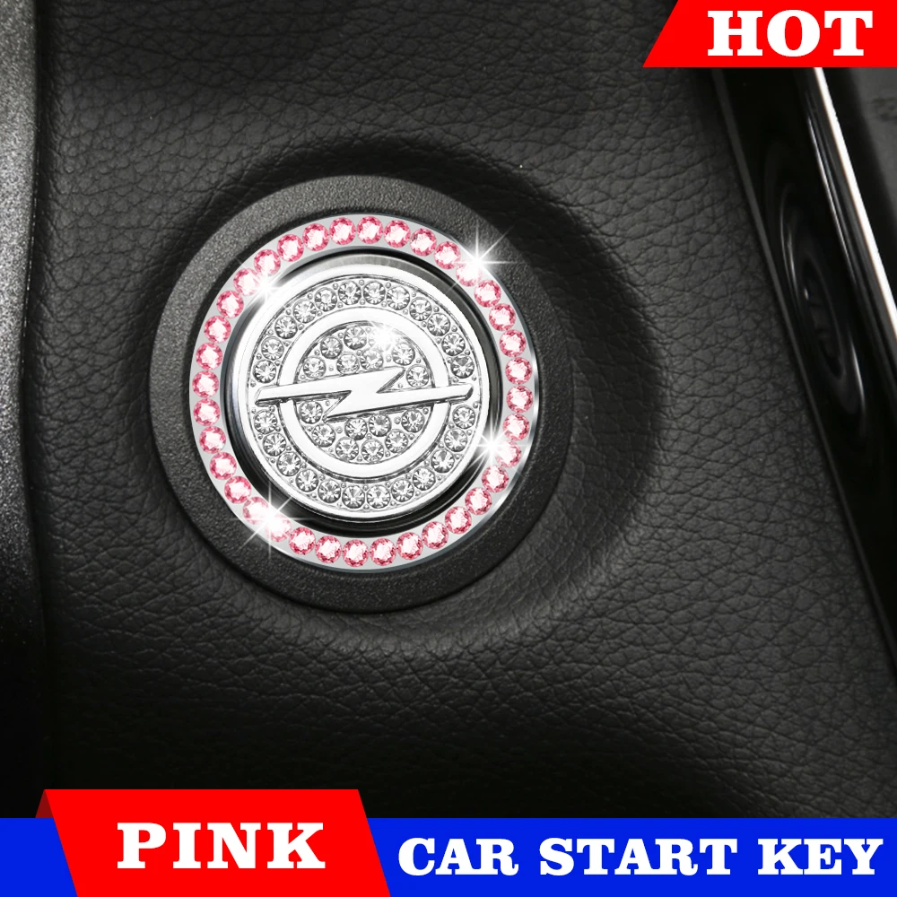 Car Styling One-button Start Decorative Sticker Engine Button Crystal Ring Protective Cover For Opel Astra H G Insignia Mokka
Car Styling One-button Start Decorative Sticker Engine Button Crystal Ring Protective Cover For Opel Astra H G Insignia Mokka