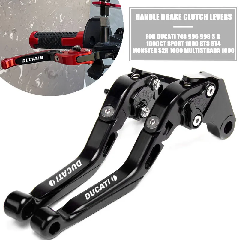 Brake & Clutch Levers For DUCATI 748 996 998 S R 1000GT SPORT 1000 ST3 ST4 MONSTER S2R 1000 Multistrada 1000 Folding Extendable
Brake & Clutch Levers For DUCATI 748 996 998 S R 1000GT SPORT 1000 ST3 ST4 MONSTER S2R 1000 Multistrada 1000 Folding Extendable