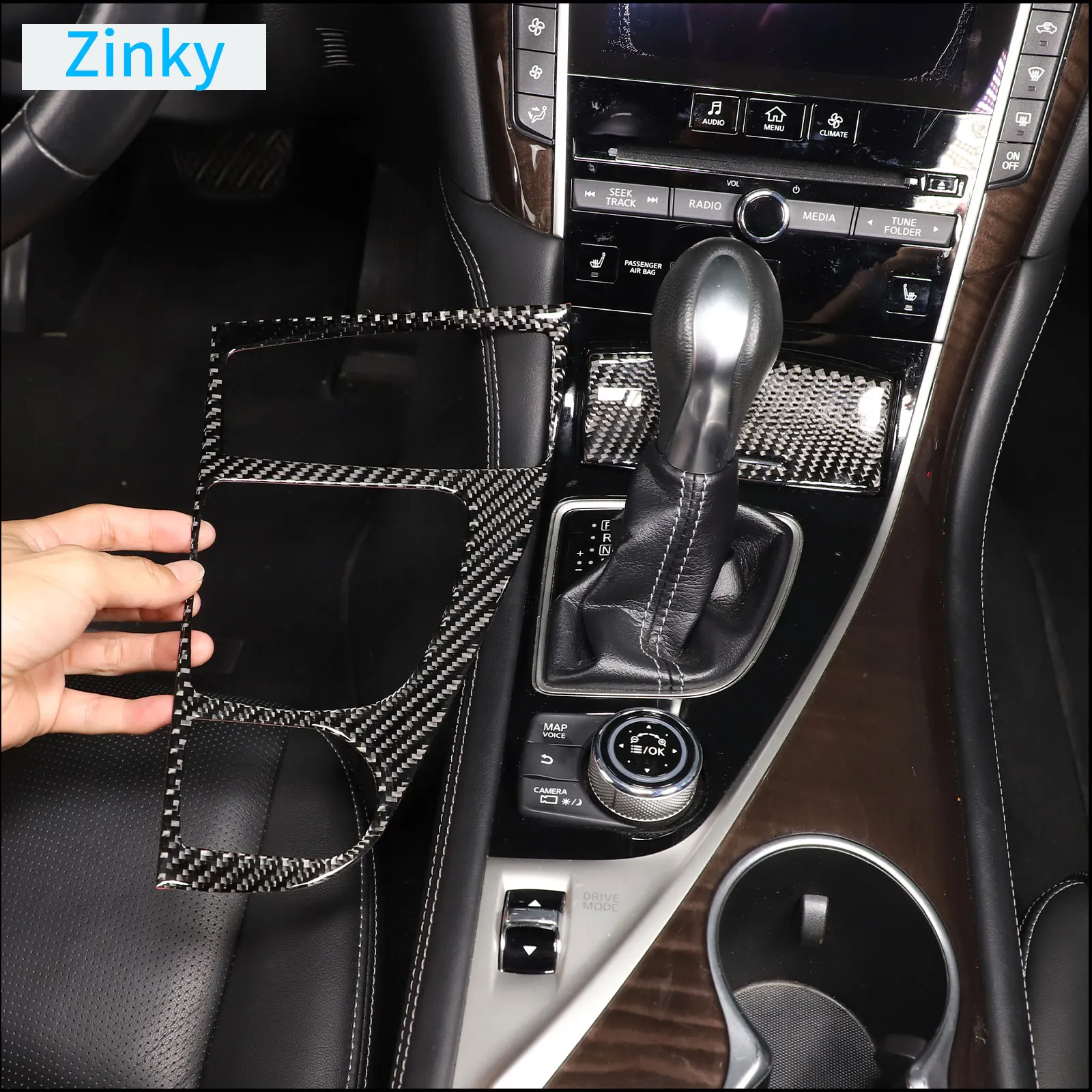 For Infiniti Q50L 2015 2016 2017 2018 2019 2020 2021 2022 Soft Carbon Kit Car Center Console Frame Decorative Panel Sticker
For Infiniti Q50L 2015 2016 2017 2018 2019 2020 2021 2022 Soft Carbon Kit Car Center Console Frame Decorative Panel Sticker