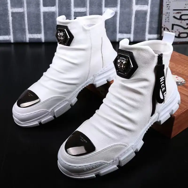 New Ankle Boots Trend for Young Men Leather masculine men's casual shoes absorb youth soft shoes of high quality
New Ankle Boots Trend for Young Men Leather masculine men's casual shoes absorb youth soft shoes of high quality