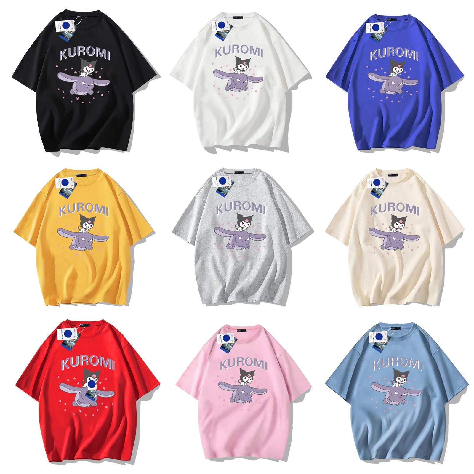 Cartoon Kuromi Fashion Summer T Shirt Unisex Graphic Print Shirt Short Sleeves T Shirt Top
Cartoon Kuromi Fashion Summer T Shirt Unisex Graphic Print Shirt Short Sleeves T Shirt Top