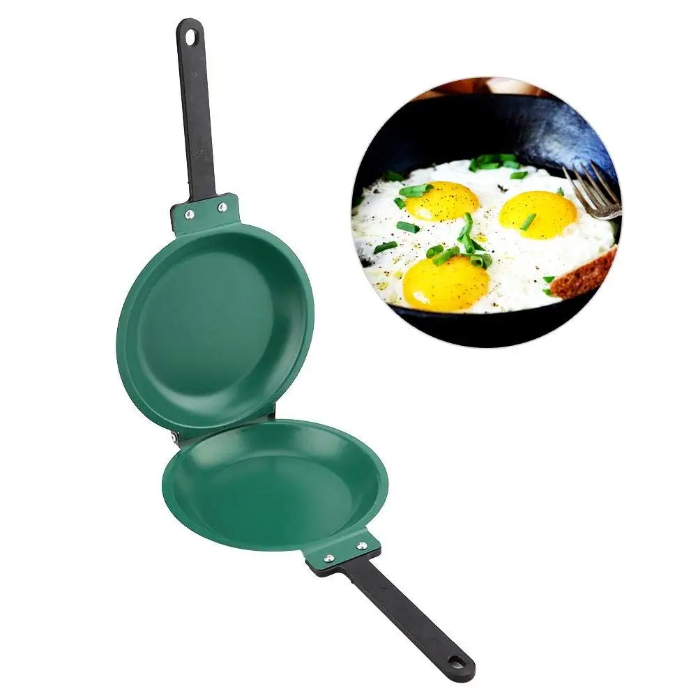 

Non-stick Frying Pan Double-Sided Pancake Pan Kitchen Cookware for Fried Egg Steak BBQ Cooking Pot Sandwich Maker Kitchen Tools