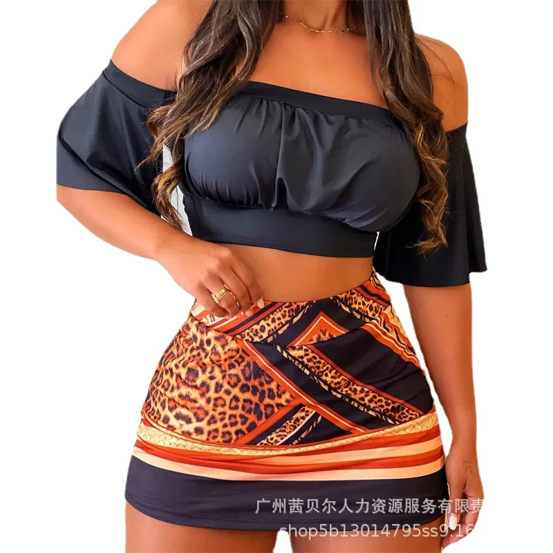 Flower Flora Printed Culottes Suit 2pcs 2022 Women's Clothing New Off-Shoulder Purple Women Short Sleeve Top Mini Skirt Sexy
Flower Flora Printed Culottes Suit 2pcs 2022 Women's Clothing New Off-Shoulder Purple Women Short Sleeve Top Mini Skirt Sexy