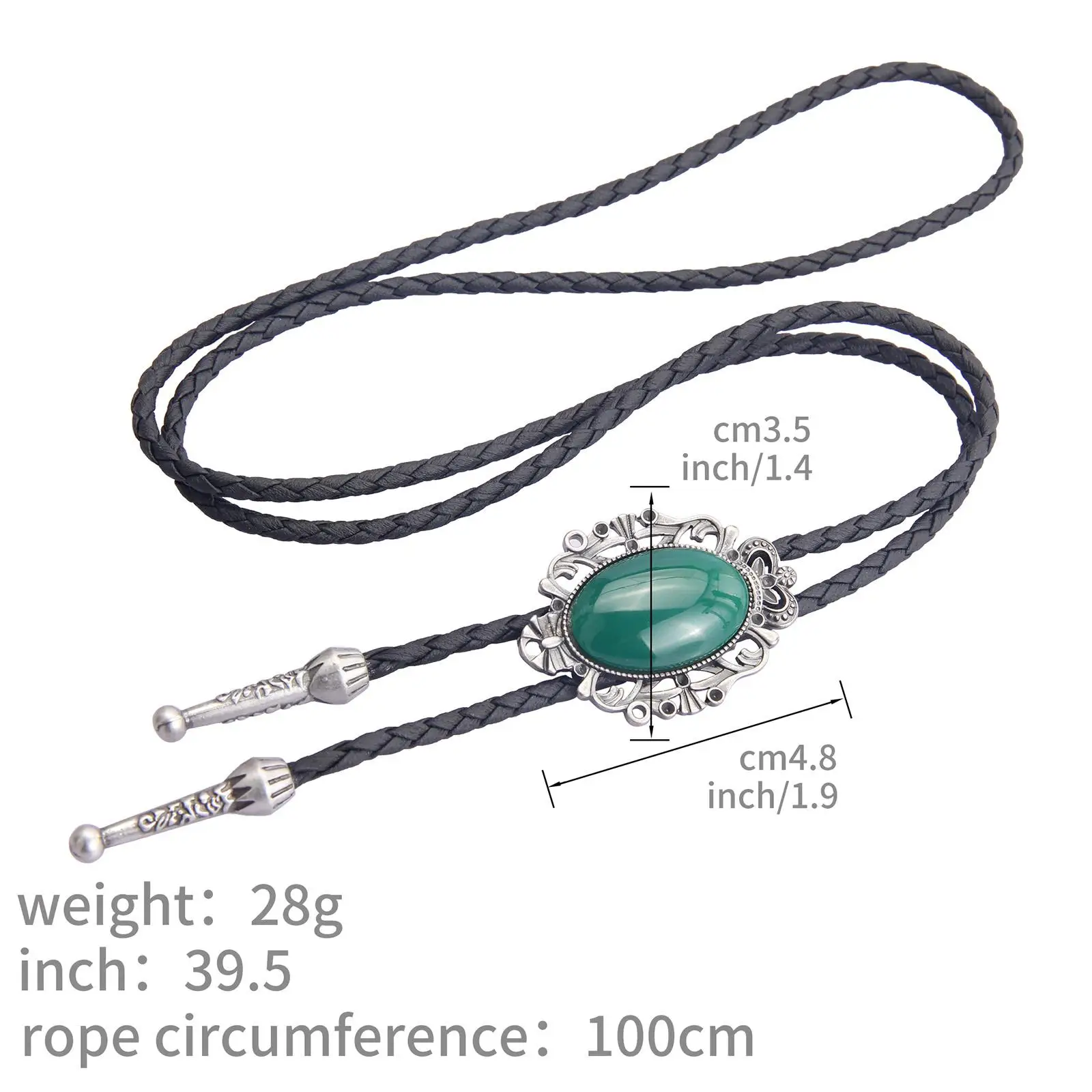 Cowboy Bolo Tie Clothing Accessory Western Men Women Vintage Style Fashion Necktie for Wedding Cosplay Party Costume Anniversary
Cowboy Bolo Tie Clothing Accessory Western Men Women Vintage Style Fashion Necktie for Wedding Cosplay Party Costume Anniversary