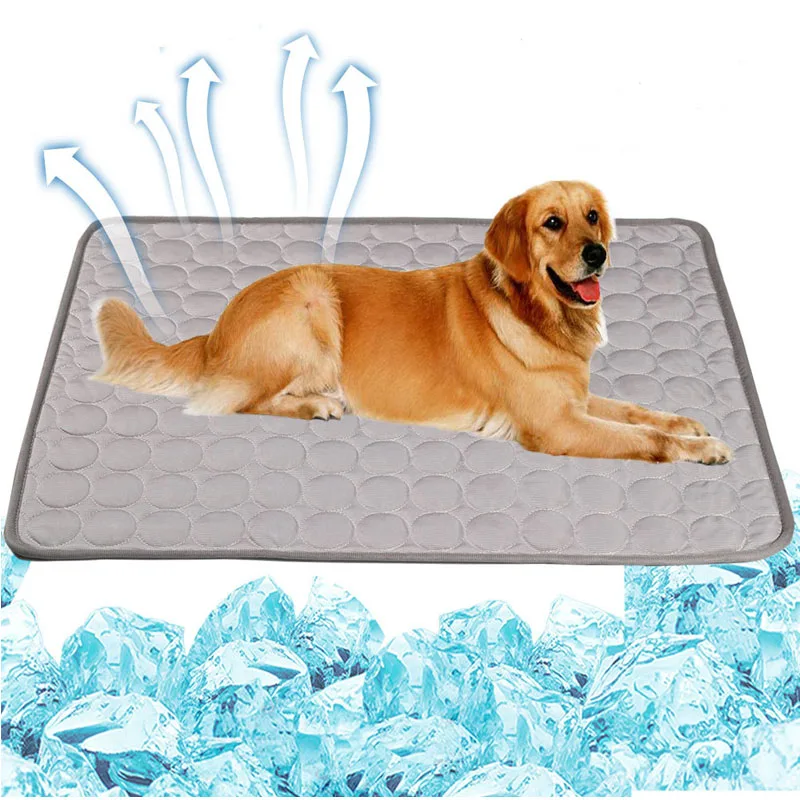 Dog Cooling Mat Summer Pad Mat For Dogs Cat Breathable Blanket Cat Ice Pads Washable Sofa Breathable Pet Dog Bed Pet Mat
Dog Cooling Mat Summer Pad Mat For Dogs Cat Breathable Blanket Cat Ice Pads Washable Sofa Breathable Pet Dog Bed Pet Mat