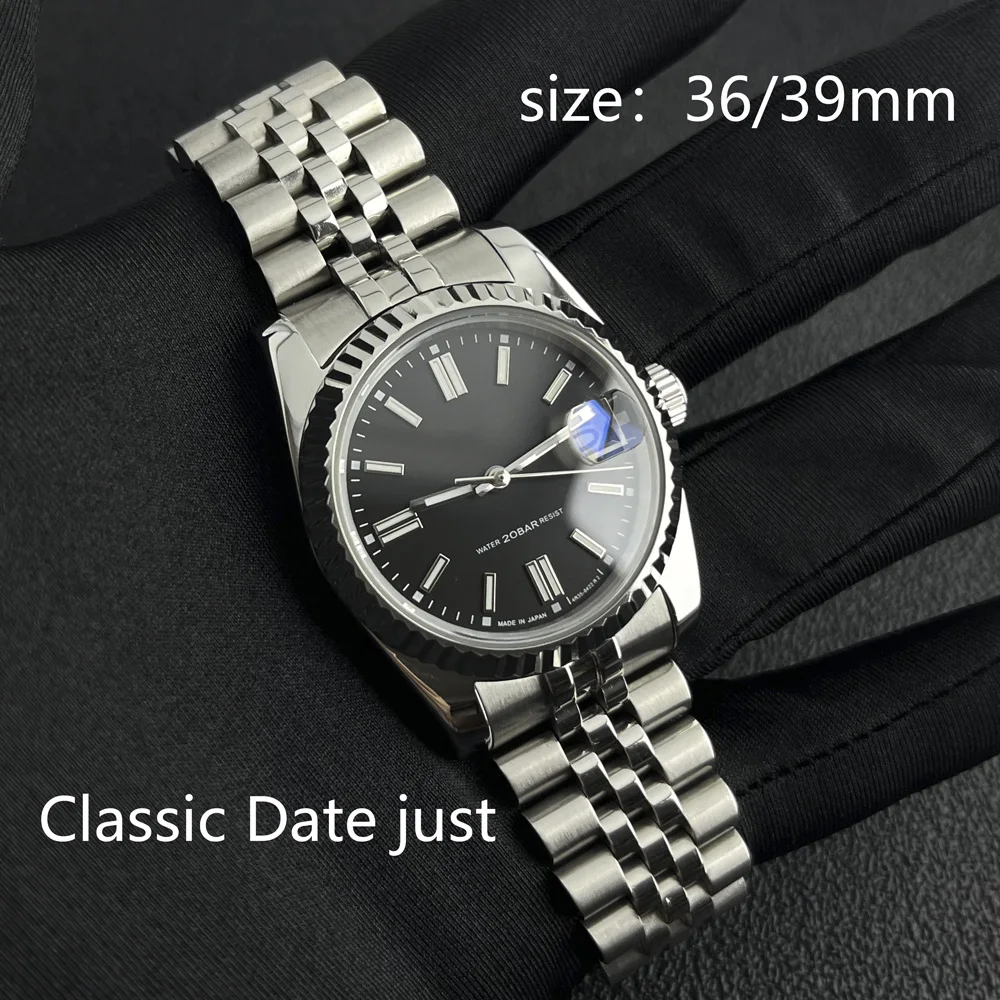 36/39mm Case Date just Case 316L Precision Steel Case Watch Accessories Watch Customization
36/39mm Case Date just Case 316L Precision Steel Case Watch Accessories Watch Customization
