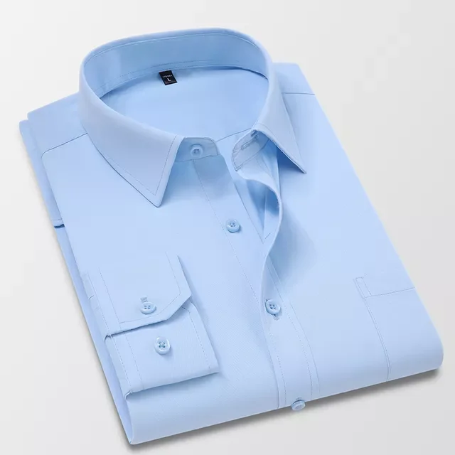 White Shirt 2021 New Autumn Solid Color Long Sleeve Social Shirt Male Brand Clothes Black Blue Men's Formal
White Shirt 2021 New Autumn Solid Color Long Sleeve Social Shirt Male Brand Clothes Black Blue Men's Formal