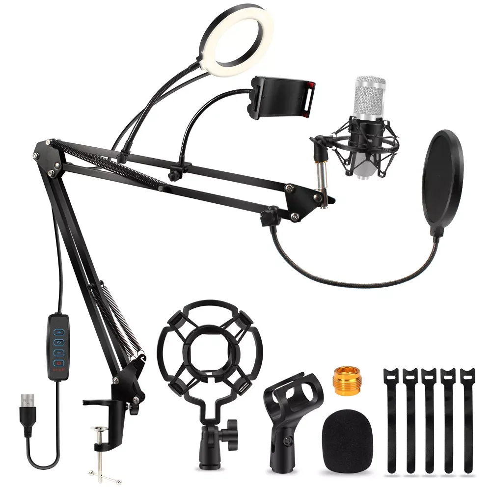 NEW IN Duty Scissor Arm Suspension NB-35 Microphone Arm Stand with Shock Mount Ring Light Cable Ties Table Mount for Desk Mic
NEW IN Duty Scissor Arm Suspension NB-35 Microphone Arm Stand with Shock Mount Ring Light Cable Ties Table Mount for Desk Mic